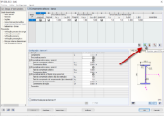 Exportação/importação de comprimentos efetivos para/do EXCEL no módulo STEEL EC3