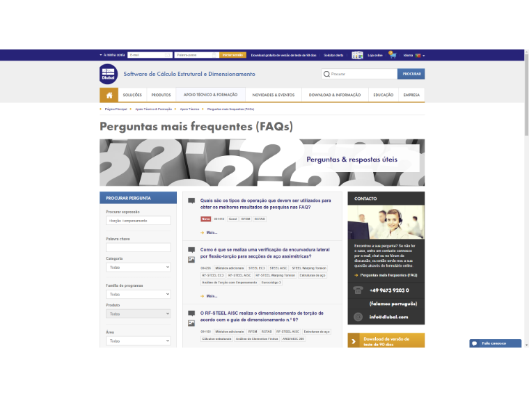 +torção +empenamento – esta operação procura todas as FAQ que contêm as palavras "torção" e "empenamento".