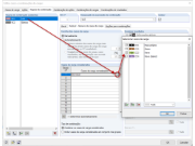 Configurações para situação de dimensionamento permanente/transitório