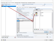 Configuração para a situação de dimensionamento sísmico