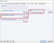 Editar superfície → Integrado
