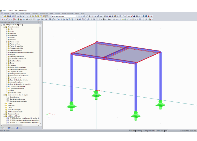 Modelo RFEM