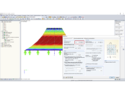 Malha de EF do form-finding de 1 m
