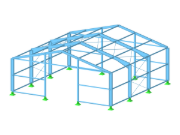 Pavilhão de aço da formação online | 10