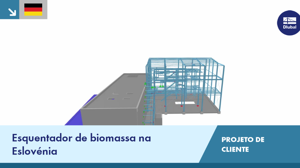 Caldeira a biomassa na Eslovénia com arquitetura moderna e soluções de eficiência energética
