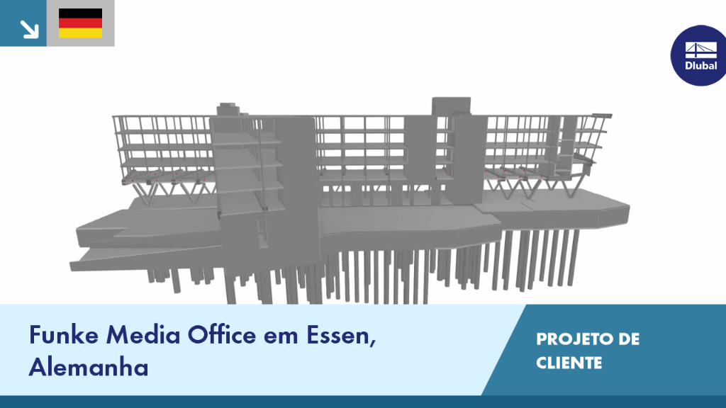Edifício de escritórios moderno em Essen, projeto de construção personalizado