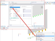 FAQ 005221 | Não obtenho reações de apoio locais nos apoios de linha no RFEM 6. Como é que devo proceder para obtê-las?