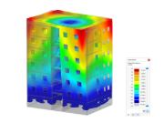 Análise modal da estrutura de alvenaria