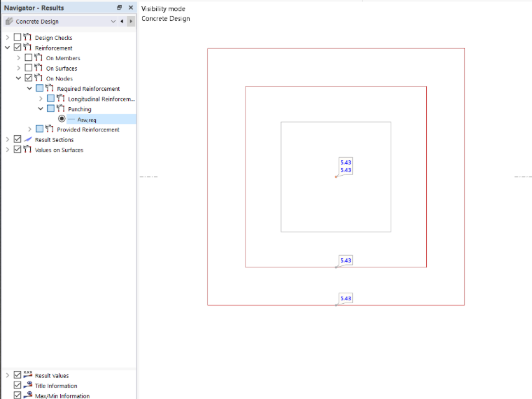 KB 001741 | Verificação ao punçoamento no RFEM 6 segundo as normas ACI 318-19 e CSA A23.3-19