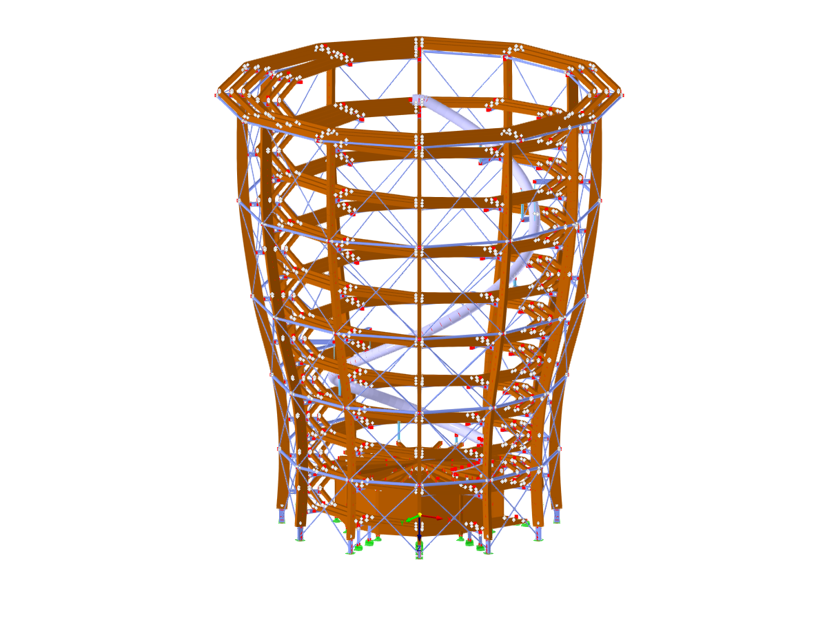 Modelo do RFEM (© WIEHAG)