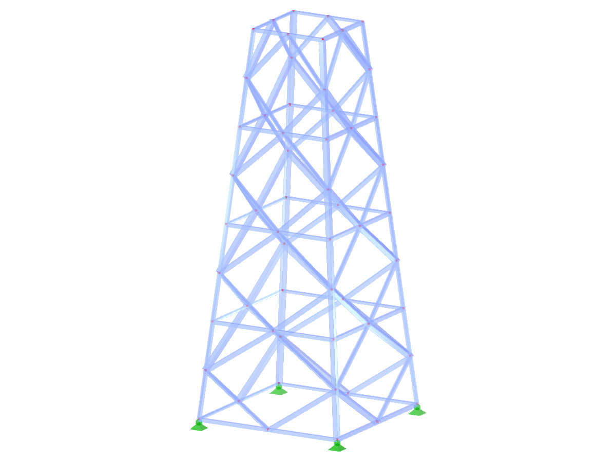 Modelo ID 2137 | TSR040 | Torre triangulada