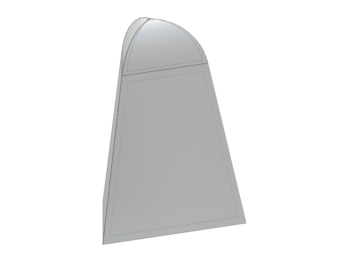 Modelo ID 2155 | SLD006c | Com arco circular na parte superior