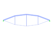 Modelo ID 2833 | IBB007p-plg | Viga de corda invertida