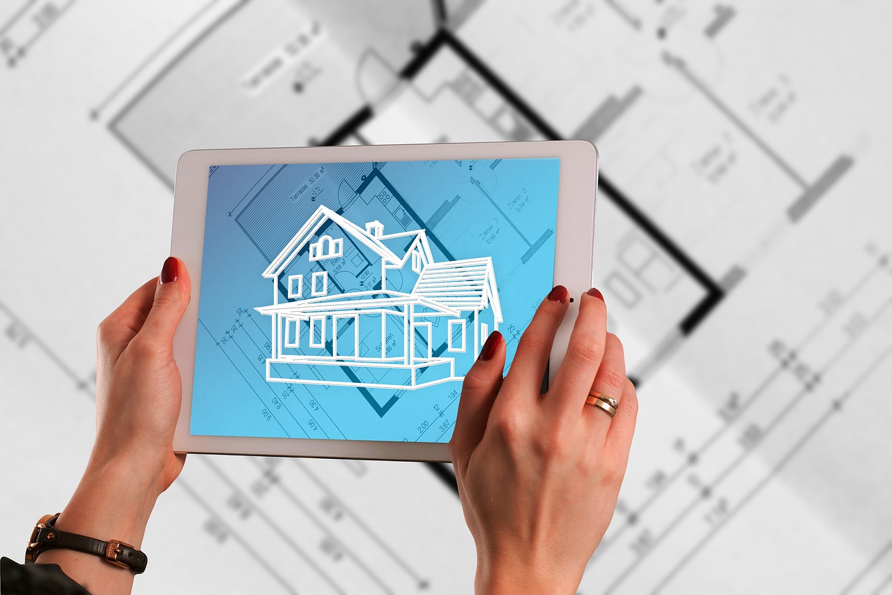 Os planos de construção estão a ser digitalizados