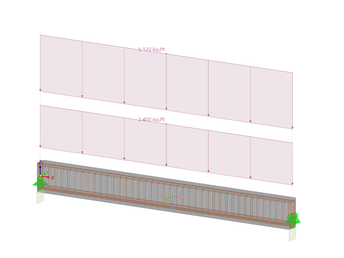 KB 001796 | Resistência ao corte de acordo com a ACI 318-19 no RFEM 6