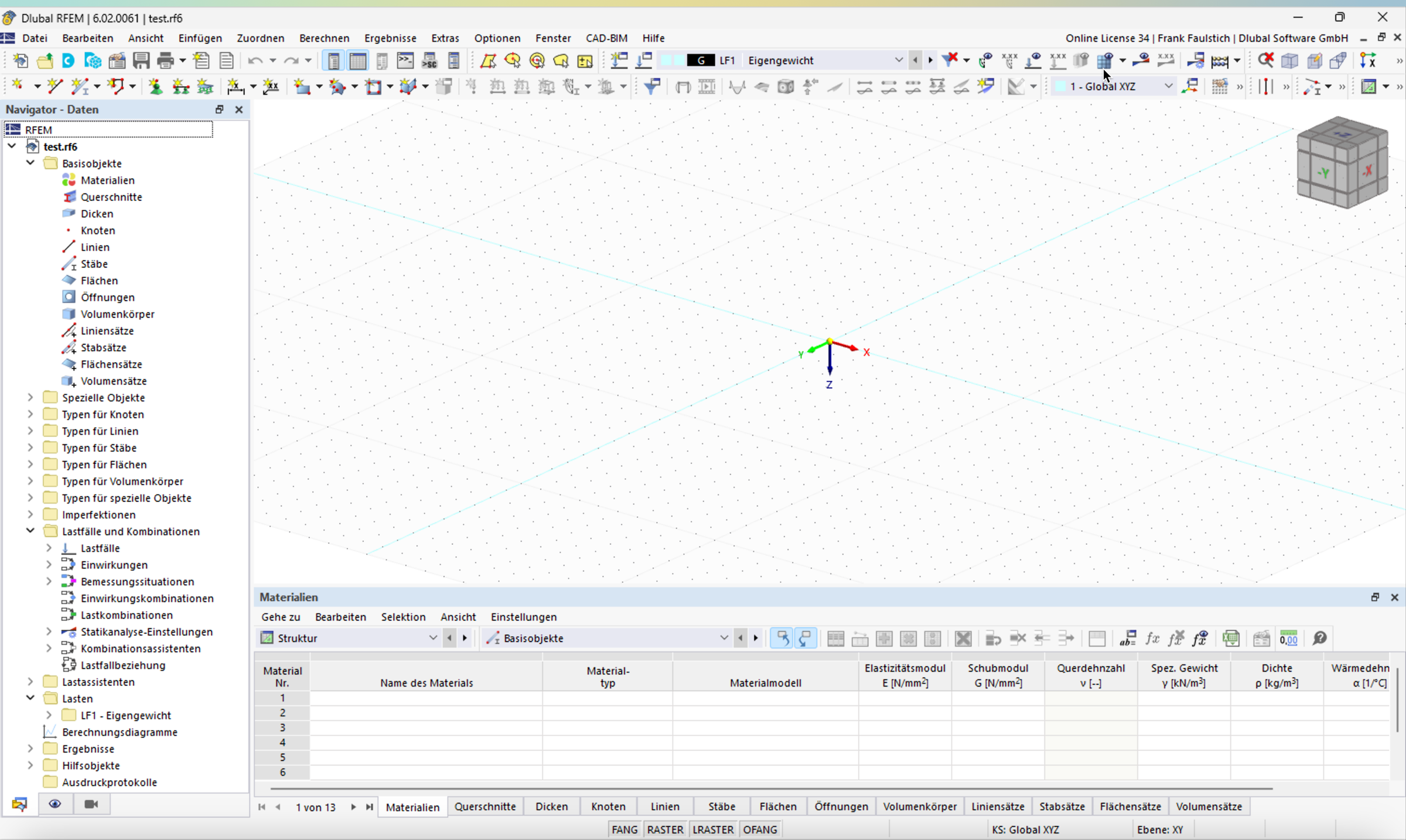 FAQ 005381 | Estou a utilizar o RFEM 6 num Apple Macintosh com Parallels Desktop. Os eixos não são representados corretamente na imagem. Como posso corrigir isto?