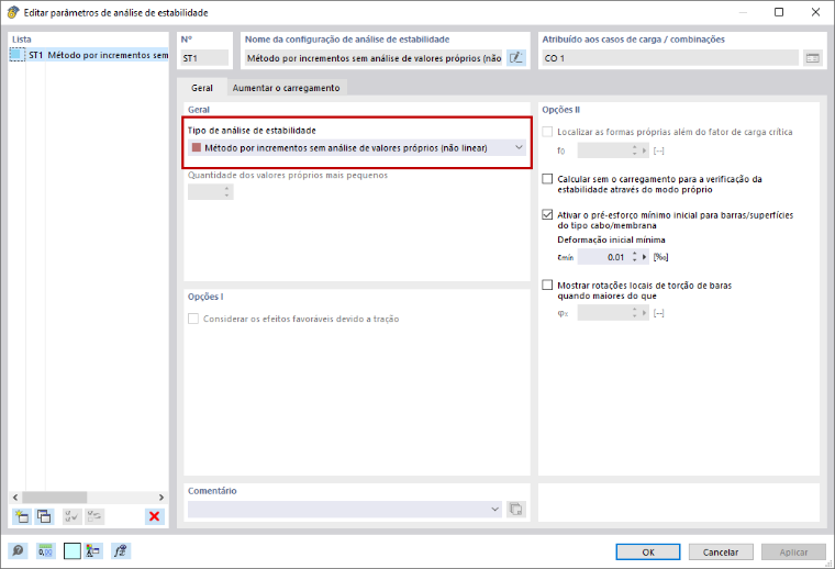 FAQ 005397 | Posso aumentar gradualmente a carga no RFEM 6 ou no RSTAB 9?