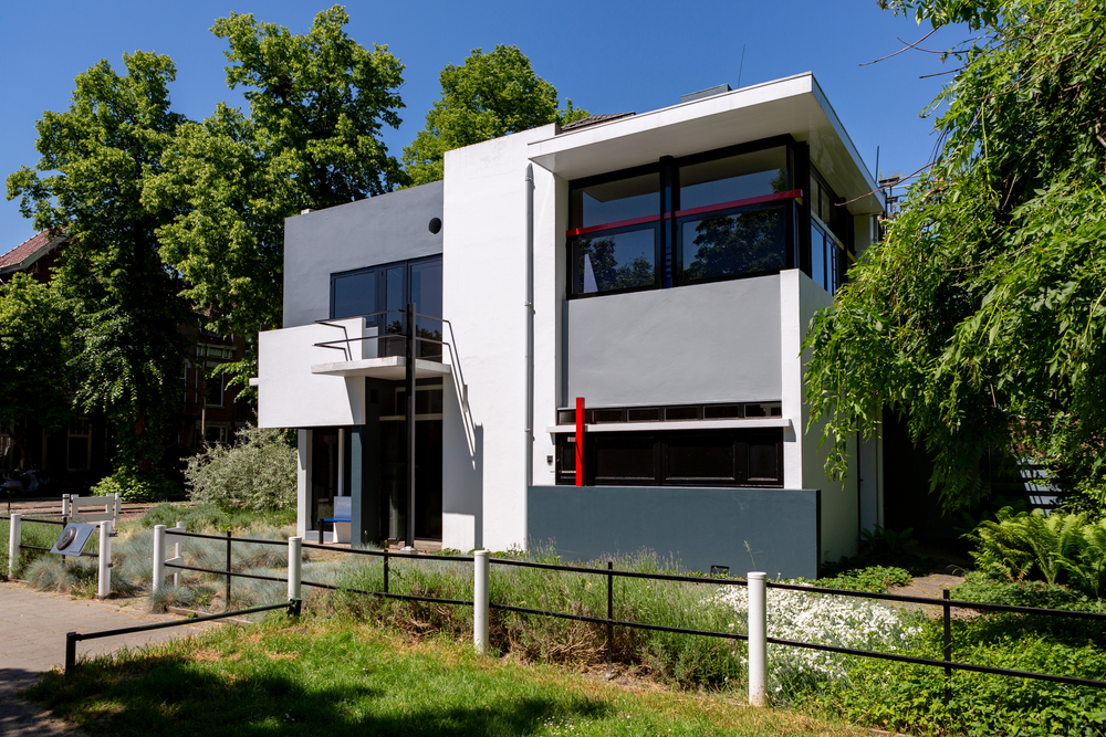 Casa Rietveld Schröder em Utrecht (Países Baixos)