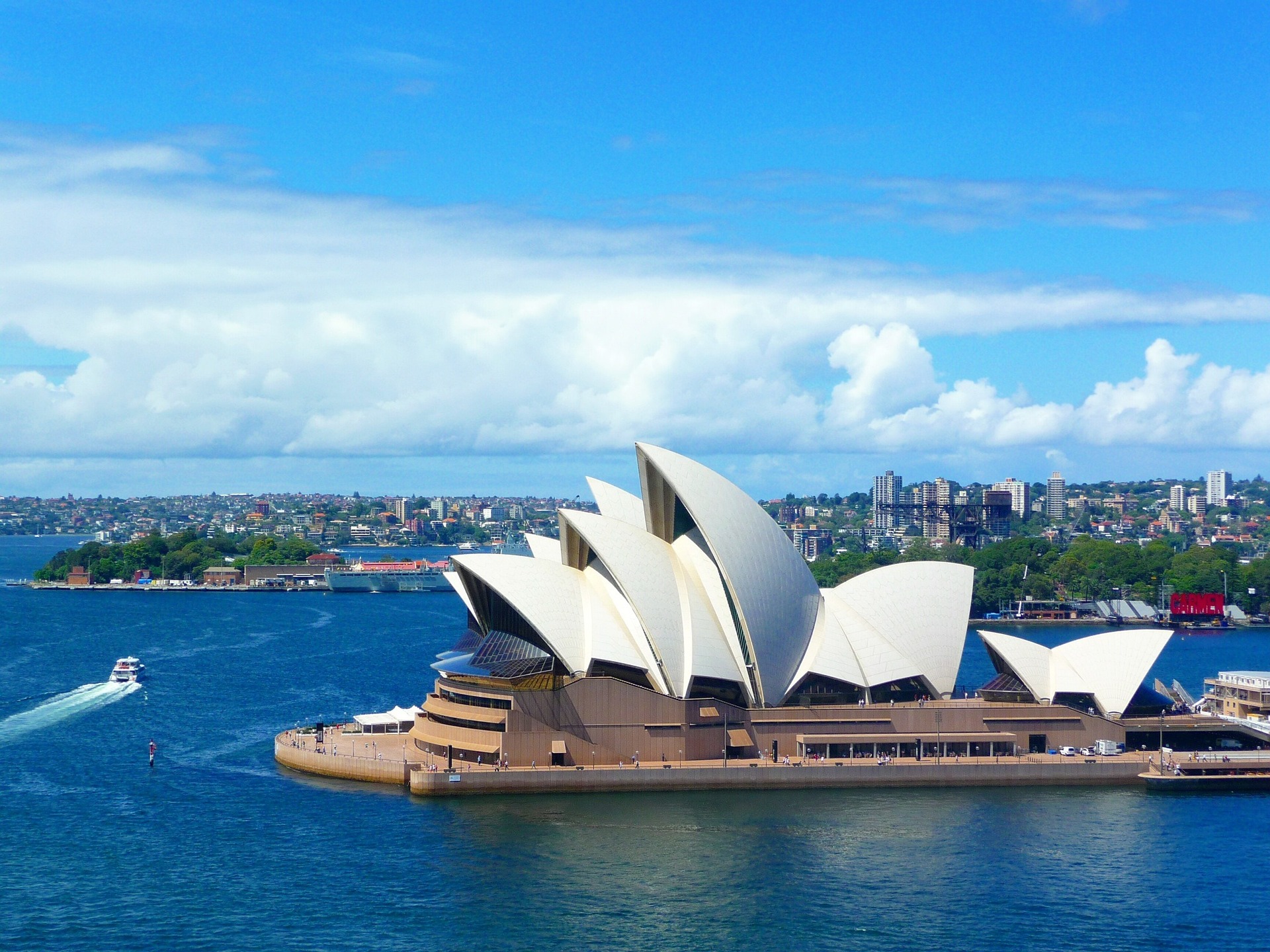 Como se fosse parte da água: Ópera de Sidnei (Austrália)
