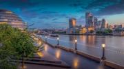 A linha do horizonte de Londres é extraordinária