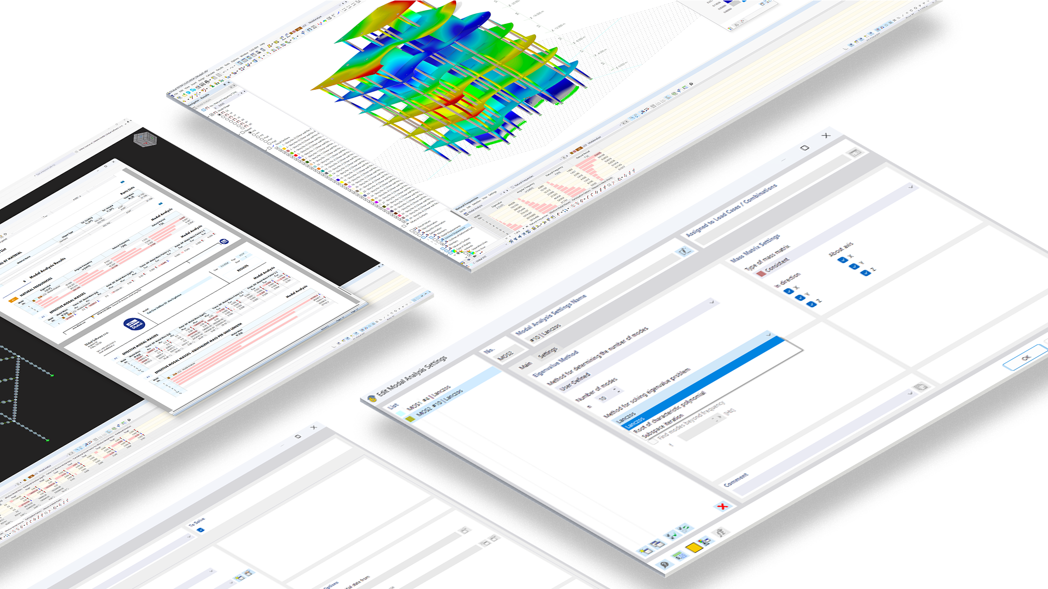 faixa C | Análise modal para o RFEM 6