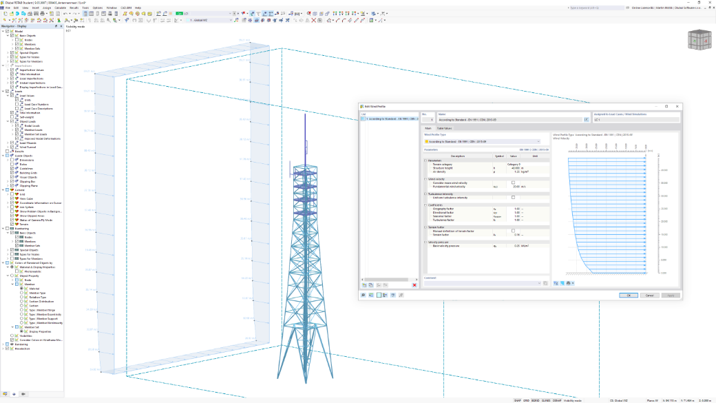 faixa C | Dimensionamento de aço para o RSTAB 9