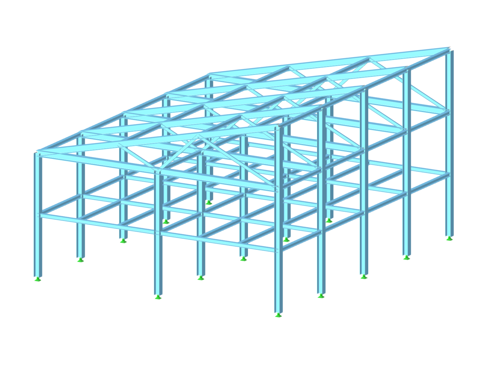 Modelo 004727 | Estrutura de aço