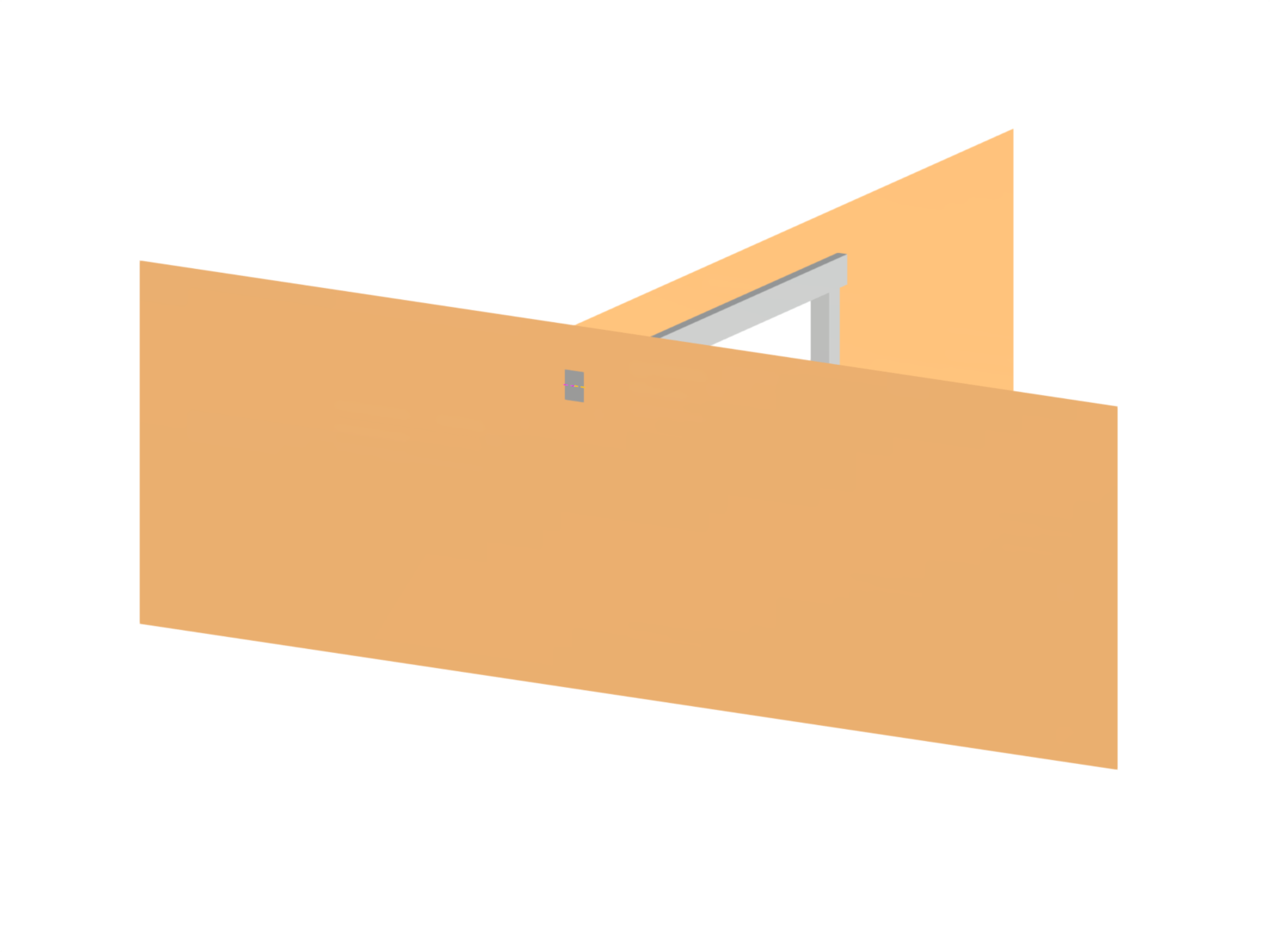 Modelo 004800 | Parede de alvenaria com abertura