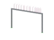 Modelo 004993 | Treliça de palco em alumínio