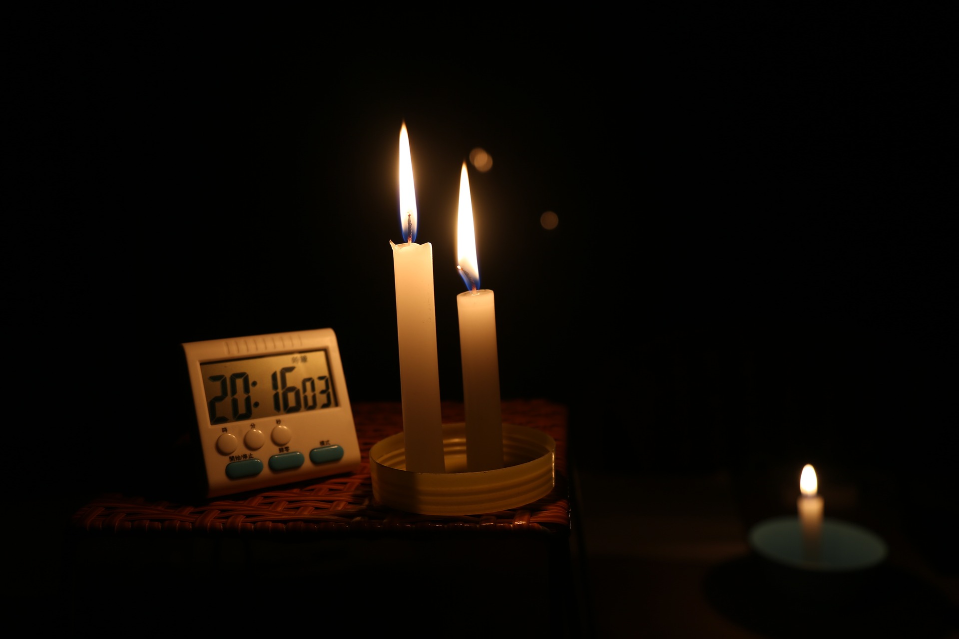 Uma falha de energia era mais provável antigamente do que hoje em dia.