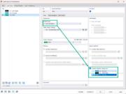 Simulação de cargas de vento em estruturas com opção de revestimento de barra.