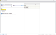 Representação da ativação do assistente de combinações para combinações automáticas no software.