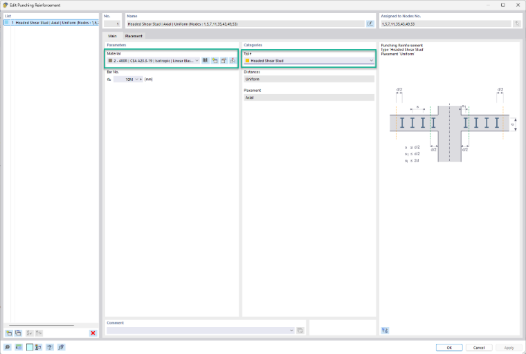 KB 001966 | Verificação ao punçoamento no RFEM 6 segundo as normas ACI 318-19 e CSA A23.3:19 | Parte II