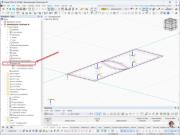 Interface do RFEM com a entrada do navegador "Conjuntos de superfícies".