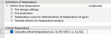 Cálculo de temperatura crítica