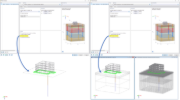 Visualização da opção "Gerar sólido de solo" para o método de módulo de rigidez no software Dlubal