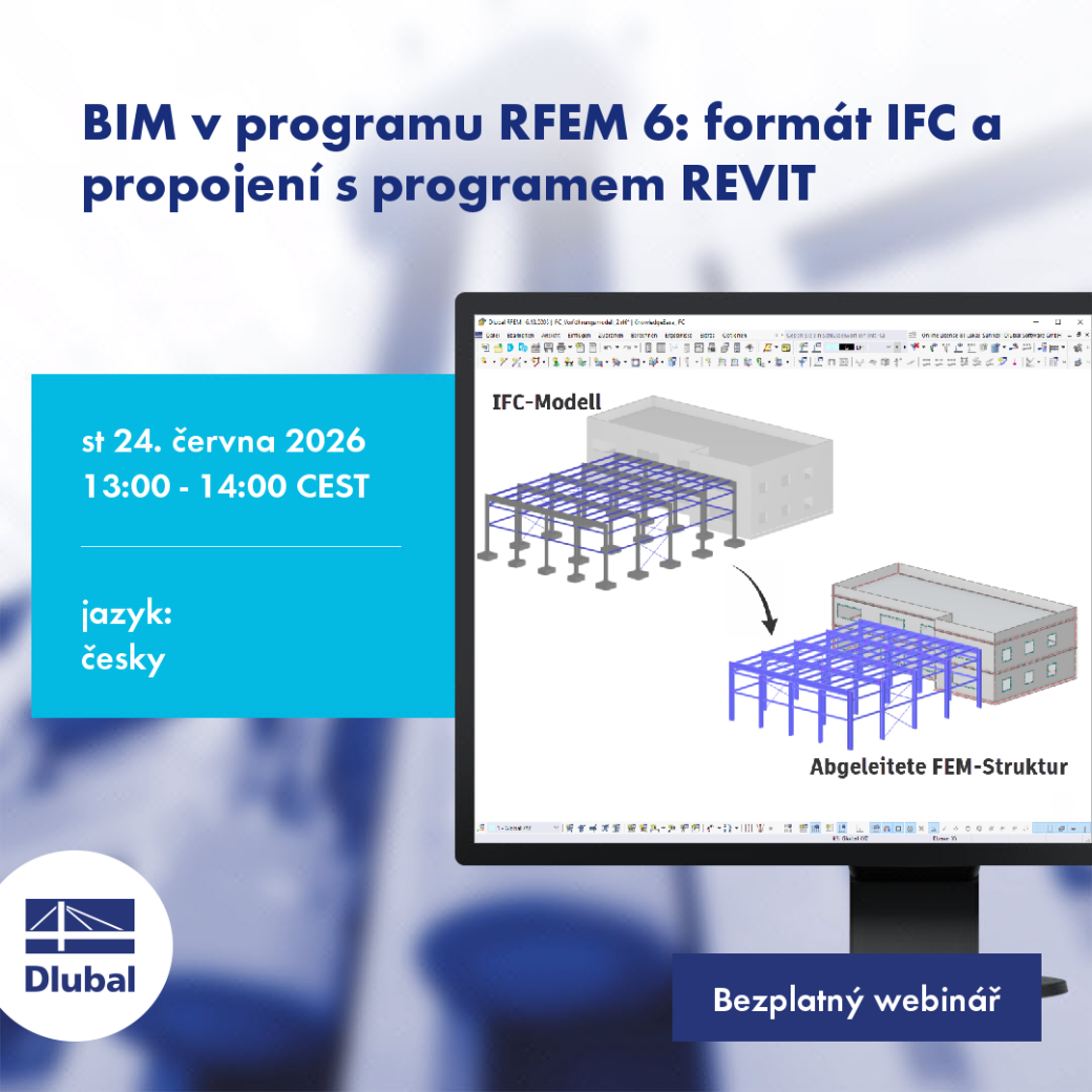 BIM no programa RFEM 6: formato IFC e ligação com o programa REVIT