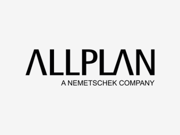 Логотип Nemetschek Allplan и функция файлов ASF в модуле расчёта бетонных конструкций.