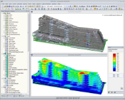 Научный парк в Линце, Австрия | Разработано в программе RFEM, Werkraum Wien Ingenieure ZT-GmbH, Австрия | www.werkraumwien.at