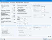 Globale Berechnungsparameter