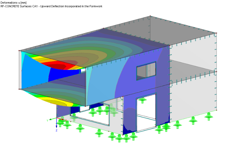 Конструкция с консольным перекрытием