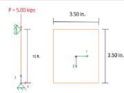 Размеры деревянных колонн и сечений CSA