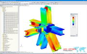 Соединение с эквивалентными напряжениями в RFEM (© ADS-ERTNER BV)