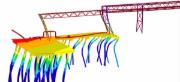Eigenform des Modells in RFEM (© Witteveen+Bos N.V.)