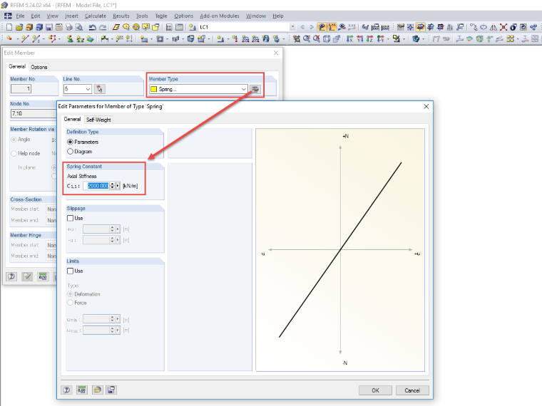 Stabtyp "Feder"