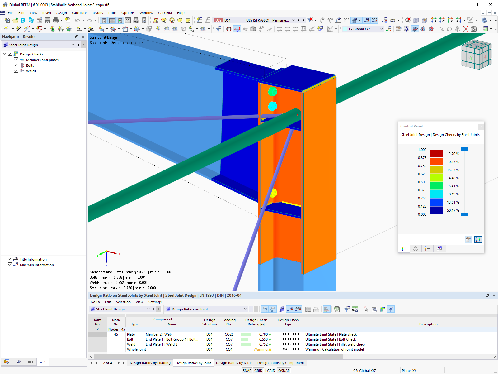 Steel Joints in RFEM 6