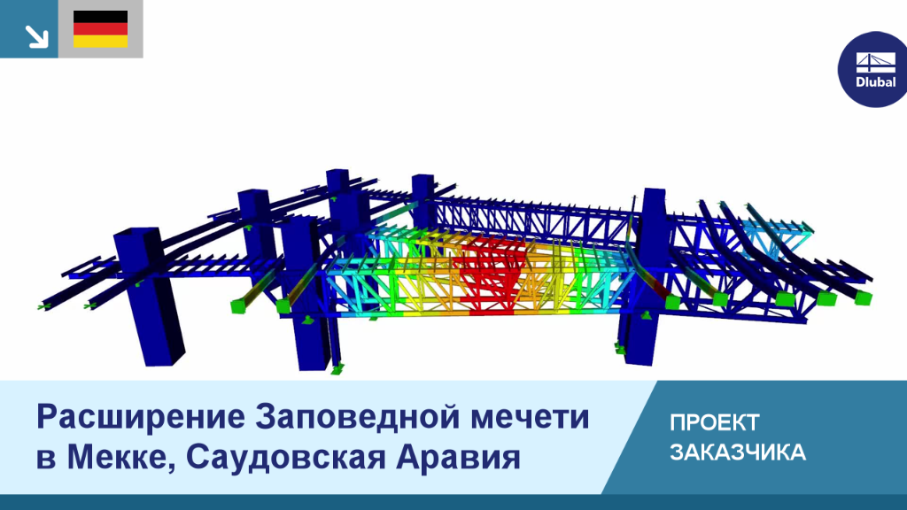 Визуализация расширения мечети в Мекке на основе проекта клиента. Конструкция демонстрирует впечатляющие архитектурные детали.