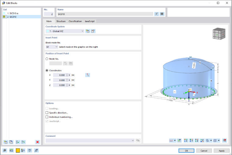 FAQ 005232 | Как быстро создать тросферическую головку в программе RFEM 6?