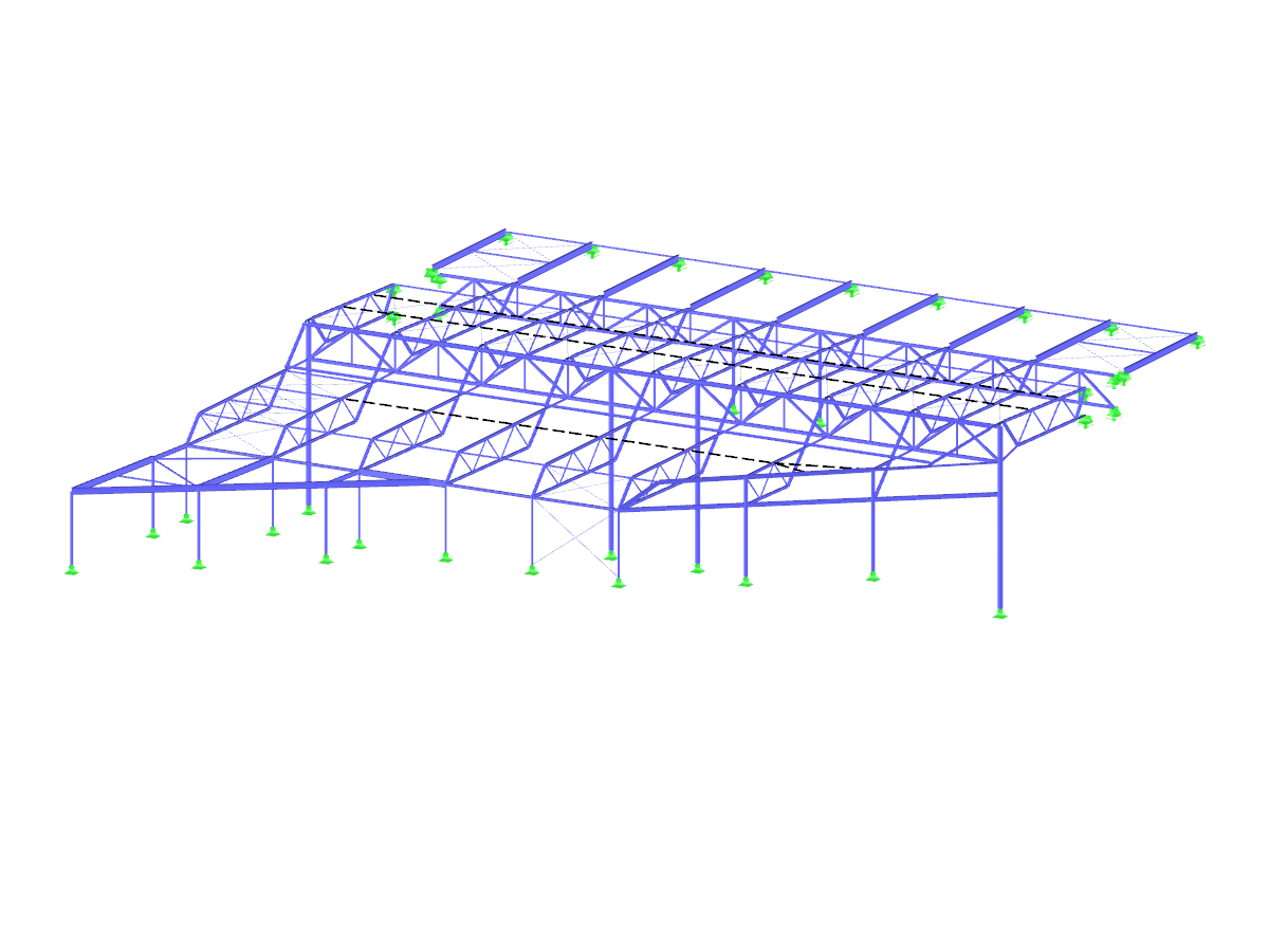 Проектирование и расчет стальной конструкции пристройки плавательного комплекса Šutka в Праге