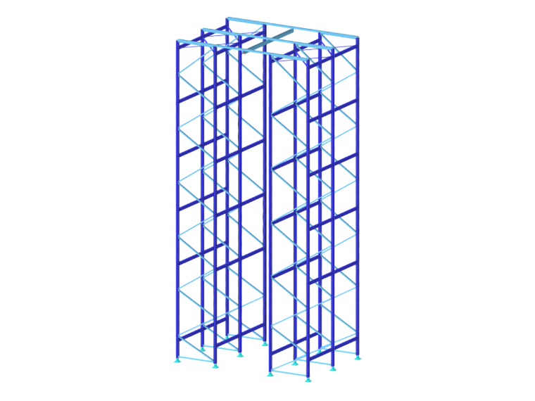 Стеллажная конструкция